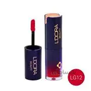 رژلب مایع نیمه‌مات کد LG12 لدورا