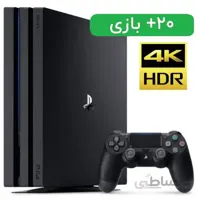 کنسول Ps4 Pro R2 مدل 7216 همراه 20 بازی