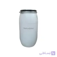 بشکه 160 لیتری دهانه گشاد با رینگ فلزی