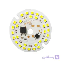 ال ای دی 15 وات 220 ولت سفید مهتابی قطر 48 میلیمتر