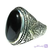 انگشتر نقره مردانه نگین عقیق