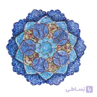 بشقاب میناکاری 16 سانتی متری کد MB-13