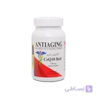 سافت ژل کوکیوتن قرمز ۱۰۰ میلی گرم آنتی ایجینگ ۶۰ عددی ا Antiaging CoQ10 Red 100 mg 60 Softgels