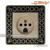 پریز تلفن دوکاره پارما بژ