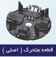 پایه پدستال پلی اتیلنی قطعه متحرک (۱۰۰ عدد)