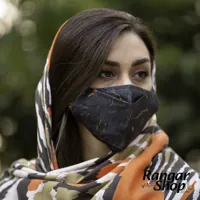 ماسک فیلتر دار طرح مرمر