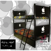 تخت خواب دو طبقه یک تیکه