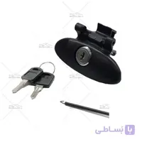 دستگيره درب داشبورد قفل دار پژو 206 مشکی