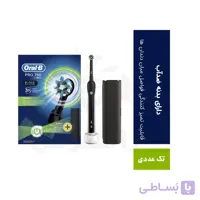 مسواک برقی اورال بی مدل PRO 750 BLACK EDITION + سر