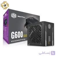 منبع تغذیه کامپیوتر کولر مستر مدل G600 Gold