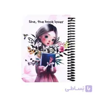 دفتر یادداشت دات نوت طرح دختران Girls سایز A6 کد 02