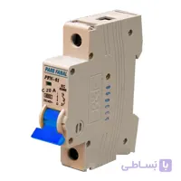 کلید مینیاتوری تکپل 20 آمپر پارس فانال مدل PFN-61 ا MINIATURE CIRCUIT BREAKER_PFN-61_1P-C20A MCB PARS FANAL