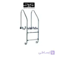 نردبان استخر ۲ پله پلاستیکی