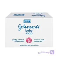 صابون بچه جانسون Johnson مدل baby soap وزن (100gr)