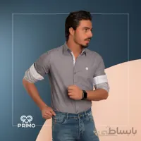 پیراهن پنبه مردانه مدل ساده 236305
