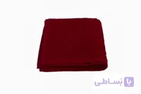 حوله دستی Bera Home طرح ورساچ رنگ زرشکی