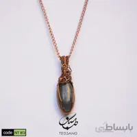 گردنبند زنانه سنگ لابرادوریت NT-813