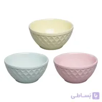 کاسه آبگوشت رنگی گلدن هوم مدل سبدی کد 541228 – بسته 3 عددی