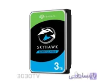 هارددیسک اینترنال HDD ظرفیت 3 ترابایت سیگیت SkyHawk مدل ST3000VX009