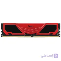 رم کامپیوتر DDR4 تک کاناله 3200 مگاهرتز CL22 تیم گروپ مدل ELITE PLUS ظرفیت 16 گیگابایت ا Team Group ELITE PLUS DDR4 3200MHz CL22 SINGEL Desktop RAM -16 GB