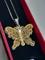گردنبند پروانه کد H006