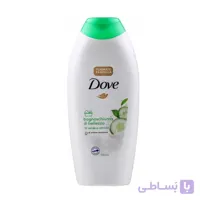 شامپو بدن داو حاوی خیار و چای سبز در حجم 700 میلی لیتر ا dove bagnoschiuma di bellezza verde cetrioko 700ml