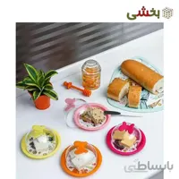 ظرف کره خوری طرح فانتزی درب دار رزمن