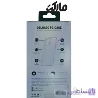 قاب شفاف دور رنگی آیفون 13 پرومکس مدل DELGADO CASE گرین لاین