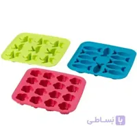 جايخي طرحدار ايکيا مدل Plastis ا Ikea Plastis Ice Cube Tray
