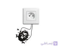 برچسب کلید و پریز موش کد h2075