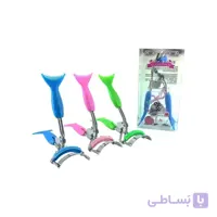 فرمژه فانتزی دسته رنگی شانه دار طرح پری دریایی