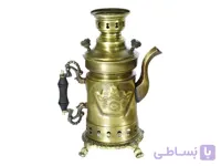 سماور ذغالی قلم زنی مدل شکاری