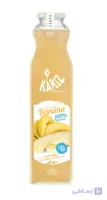 اسموتی موز 100% طبیعی شیشه 750 کاریز_باکس 6 عددی