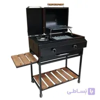 باربیکیو گازی 70سانت بغل شعله