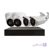 پکیج کامل 4 دوربین مداربسته 2 مگاپیکسل AHD