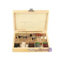 ست 100 عددی ابزار فرز مینیاتوری مناسب برای حکاکی و پرداخت ا 100 pieces polishing set