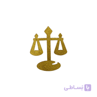 ورق طلا طرح دار ماه مهر سایز بزرگ