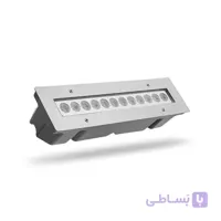 چراغ والواشر خطی توکار 12 وات مدل Eslight