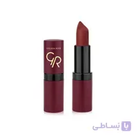 رژ لب جامد گلدن رز مدل Velvet Matte (کد22)
