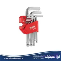 آلن شش گوش 9 عددی کوتاه مگنتی Ronix مدل RH-2033