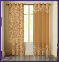 پرده طرح اسلیمی مدل P1005