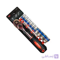 مجموعه 12 عددی آچار بکس باس کد 0213