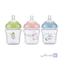 شیشه شیر طرحدار 180 میلی لیتری