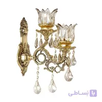 چراغ دیواری چشمه نور کد C2502/1W-B برنزی