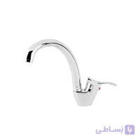 شیر ظرفشویی کروم مدل تیرداد برند تیرگان