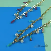 گردنبند آویز رنگی