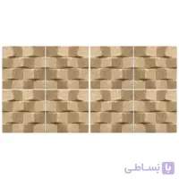 دیوارپوش تندیس و پیکره شهریار مدل امای کد W1010 25 بسته 8 عددی