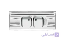 سینک ظرفشویی روکار کد 52 اخوان