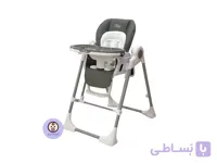 صندلی غذای تابشو کولار S1 رنگ طوسی