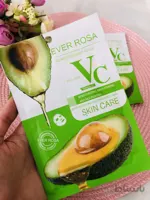 ماسک ورقه ای آووکادو برند اور روزا ever rosa